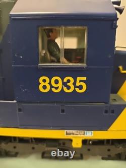 G Scale Aristo Craft CSX SD-45 Diesel Loco ART-22410 #8935 & CSX Freight Car