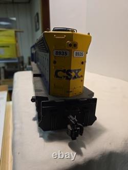 G Scale Aristo Craft CSX SD-45 Diesel Loco ART-22410 #8935 & CSX Freight Car