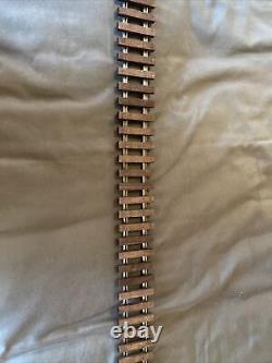 Gargraves 37 S-Gauge Straight Track With Tin Plated Rails Lot Of 10! NEW
