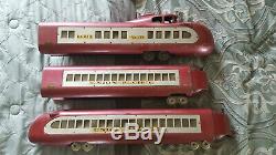 General Trains Inc #123 M10000 toy train set streamliner standard gauge old look