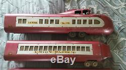 General Trains Inc #123 M10000 toy train set streamliner standard gauge old look