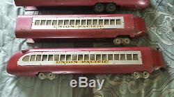 General Trains Inc #123 M10000 toy train set streamliner standard gauge old look