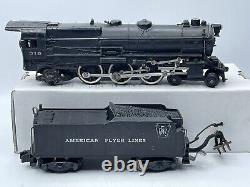 Gilbert American Flyer S Gauge #316 Loco and Tender withWrapper & Horn Controller