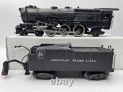 Gilbert American Flyer S Gauge #316 Loco and Tender withWrapper & Horn Controller