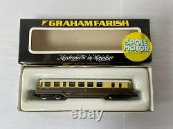 Graham Farish 8174 GWR Diesel Railcar brown/cream locomotive, No19 N Gauge