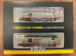 Graham Farish N Gauge Class 20 Twin Pack Hunslet Barclay 371-035