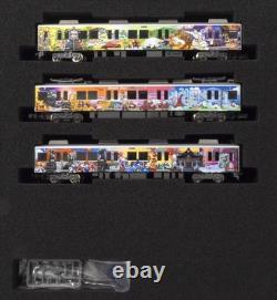 Greenmax N gauge Chichibu 7500 Chichibu Sansha Train 50698 Model Train withPower