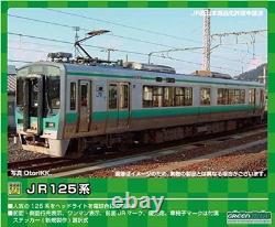Greenmax N gauge JR125series 2nd 2cars Set withPower 30404 Model Train Japan