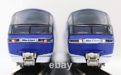 Greenmax N gauge Meitetsu 1000series Blue Liner Model Train 4set withPower 50691