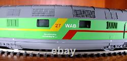 Gutzold 47500 HO gauge V180 diesel loco in green WAB livery