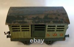 HORNBY No. 2 0 Gauge Mixed Goods LMS c. 1930 Train Set Clockwork Railway Model