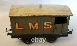 HORNBY No. 2 0 Gauge Mixed Goods LMS c. 1930 Train Set Clockwork Railway Model