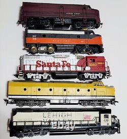 HO Gauge Locomotive Vintage Trains LOT 5 (1 of the 5 is a dummy) Various Brands