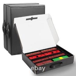HO Gauge Model Train Storage Box 4 Slot Horizontal Organizer for Locomotives &