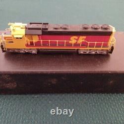 Hallmark Models N Gauge SF painted Brass EMD SD-45 by Samhongsa Circa 1980s