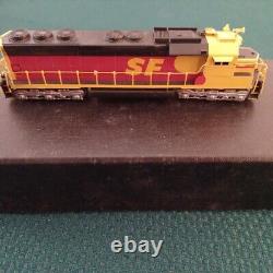 Hallmark Models N Gauge SF painted Brass EMD SD-45 by Samhongsa Circa 1980s