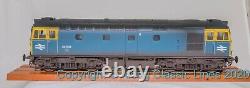 Heljan 3400, Gauge O, Class 33/0 Bo-Bo Diesel locomotive, 33012 BR weathered blue