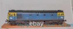 Heljan 3400, Gauge O, Class 33/0 Bo-Bo Diesel locomotive, 33012 BR weathered blue