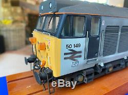 Heljan O Gauge Class 50 50149 Railfreight Livery. Professionally Weathered