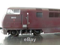 Heljan O gauge Class 42 Warship maroon SYP weathered by Tower Models