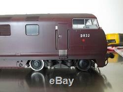 Heljan O gauge Class 42 Warship maroon SYP weathered by Tower Models