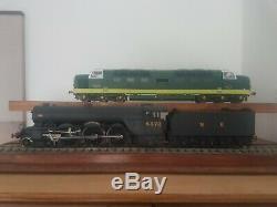 Heljan O gauge class 55 deltic BR green