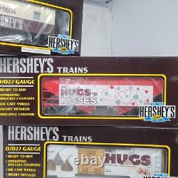 Hershey's Holiday Express (7) Unit 0-27 Gauge Electric Train Set NIB