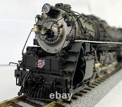 Ho Gauge Model Train H-1 4-8-4 3011 Chicago Northwestern Need Repair Running Lig