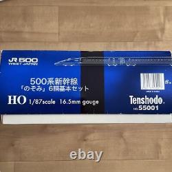 Ho Gauge Tenshodo 500 Series Shinkansen Nozomi Basic 6-Car Set No55001