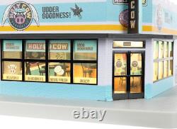 Holy Cow Plug-Expand-Play Donuts & Coffee Shop O Gauge Model Train Accessory
