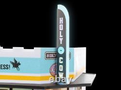 Holy Cow Plug-Expand-Play Donuts & Coffee Shop O Gauge Model Train Accessory