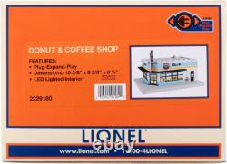 Holy Cow Plug-Expand-Play Donuts & Coffee Shop O Gauge Model Train Accessory