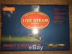 Hornby 00 Gauge R2277 Class A4 4-6-2 Dwight D Eisenhower Green Live Steam