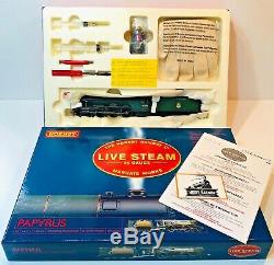 Hornby 00 Gauge R2492 Live Steam Papyrus Class A3 Locomotive Mint Rare