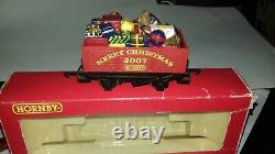 Hornby 2005 to 2009 Christmas Open Wagons As N E W Boxed 00 Gauge