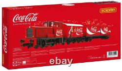 Hornby Coca-Cola Christmas OO Gauge Model Train Set R1233T