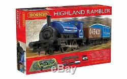 Hornby R1220 The Highland Rambler Train Set 0-4-0 Tank Steam Locomotive OO Gauge