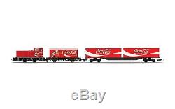 Hornby R1233 Coca Cola Christmas Train Set 0-4-0 Tank Steam Locomotive OO Gauge