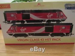 Hornby R3390tts oo gauge Virgin Class 43 HST t/pack dcc tts sound