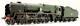 Hornby'oo' Gauge R2587 Br Black Rebuilt Battle Of Britain 4-6-2 Steam Loco