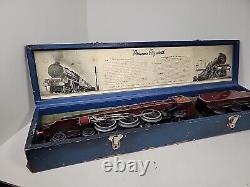 Hornby train locomotive Princess Elizabeth 6201 + LMS Carriage O Gauge c. 1938