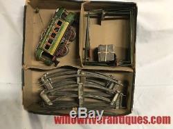 IVES Early Prewar O Gauge 810 Trolley Outfit! Original Box & Catenary! 1912! CT