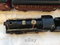 IVES Lionel No. 258 Loco with3-Car 603, 603 & 604 Passenger Set, O Gauge Prewar