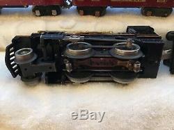 IVES Lionel No. 258 Loco with3-Car 603, 603 & 604 Passenger Set, O Gauge Prewar