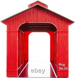 Illuminated 24 Train Bridge O Gauge Model Train Accessory