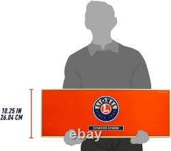 Illuminated 24 Train Bridge O Gauge Model Train Accessory