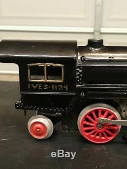 Ives Pre War 1 Gauge Locomotive 1129 Black