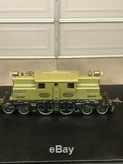 Ives Pre War Standard Gauge Locomotive Green 3243r