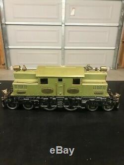 Ives Pre War Standard Gauge Locomotive Green 3243r