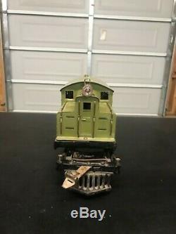 Ives Pre War Standard Gauge Locomotive Green 3243r